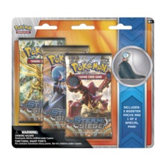 Pokemon XY11 Steam Siege 3-Booster Blister Pack - Mega Gardevoir Pin